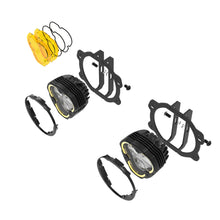 Load image into Gallery viewer, KC HiLiTES 97146 KC FLEX ERA 3 LED DM SAE FOG 2-LIGHT MSTR KIT 07-23 JEEP JK JL JT PLASTIC BUMPER for Select Jeep Gladiator, Jeep Wrangler, Jeep Wrangler JK