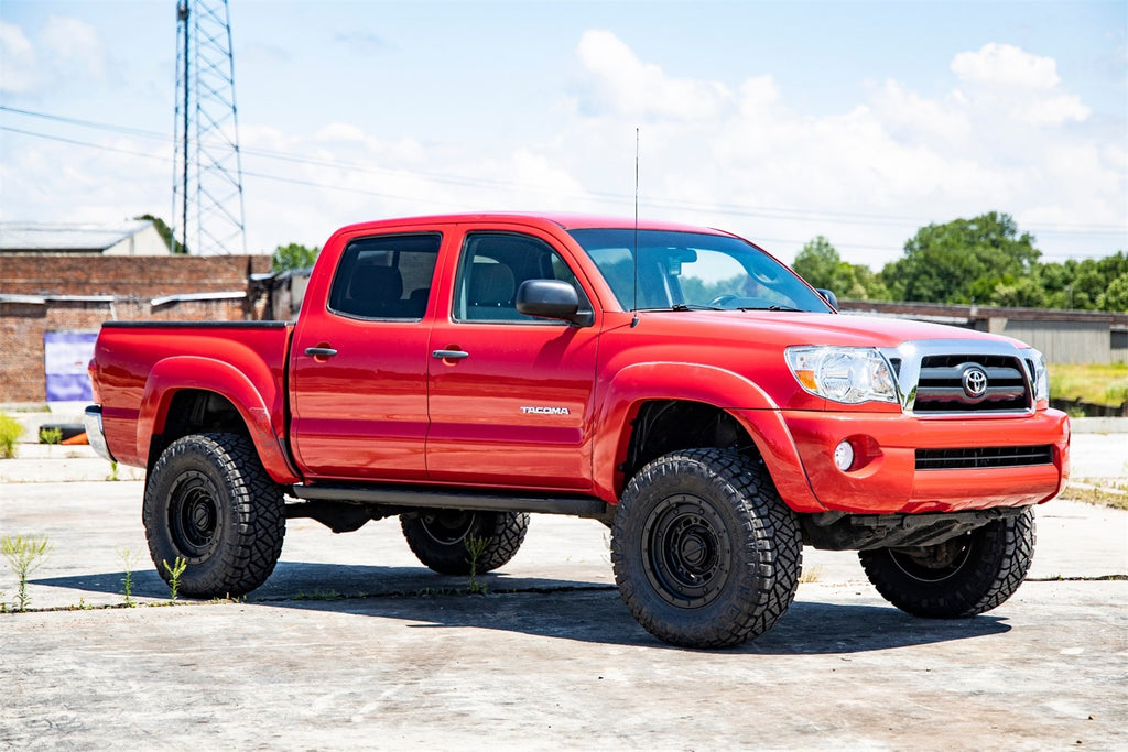 Rough Country 74240RED Suspension Lift Kit w/Shocks for Select Toyota Tacoma