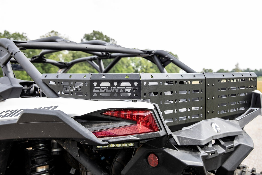 Rough Country 97029 Can-Am Cargo Rack for Select Can-Am Maverick X3 900 HO, Can-Am Maverick X3 DS Turbo, Can-Am Maverick X3 DS Turbo R, Can-Am Maverick X3 DS Turbo RR, Can-Am Maverick X3 Max DS Turbo, Can-Am Maverick X3 Max DS Turbo R, Can-Am Maverick X3