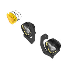 Load image into Gallery viewer, KC HiLiTES 97149 KC FLEX ERA 3 LED DM SAE FOG 2-LIGHT MSTR KIT 10-24 JEEP JK JL JT WINCH BUMPER for Select Jeep Gladiator, Jeep Wrangler, Jeep Wrangler JK