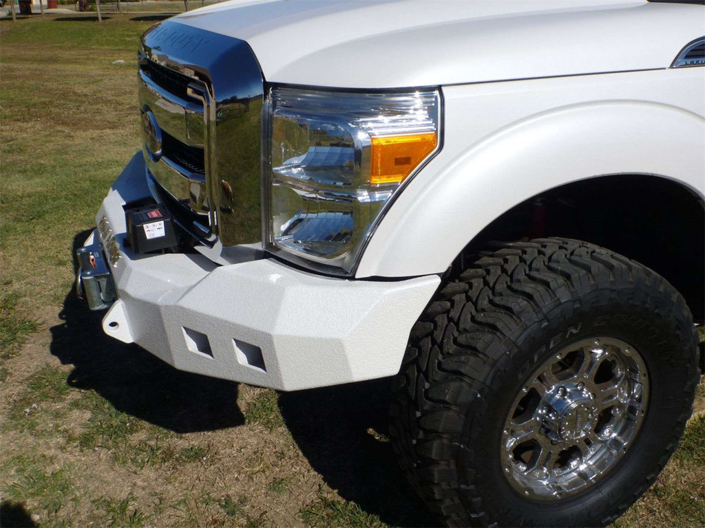 Road Armor 611R0B Stealth Winch Front Bumper for Select Ford F-250 Super Duty, Ford F-350 Super Duty