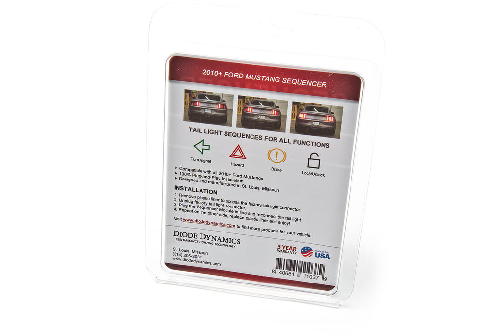 Diode Dynamics DD3016 Designed specifically for your vehicle to provide a modern LED appearance. for Select Ford Mustang