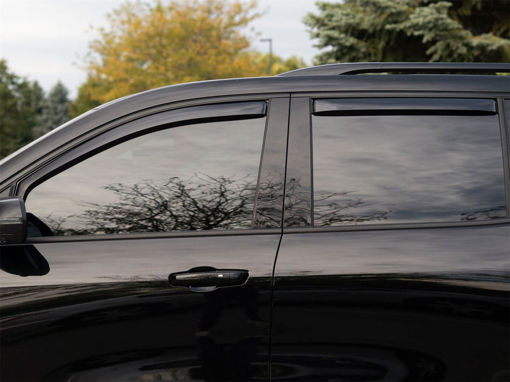 Weathertech 84910IM Side Window Deflector Set for Select Buick Enclave, Chevrolet Traverse, GMC Acadia