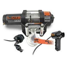 Load image into Gallery viewer, Mile Marker 77-50105BW PE2.5 ES Waterproof Winch for Select Arctic Cat 366 4x4 Auto, Arctic Cat 400 2x4, Arctic Cat 400 2x4 Auto, Arctic Cat 400 4x4, Arctic Cat 400 4x4 ACT, Arctic Cat 400 4x4 Auto, Arctic Cat 400 4x4 Auto ACT, Arctic Cat 400 4x4 Auto