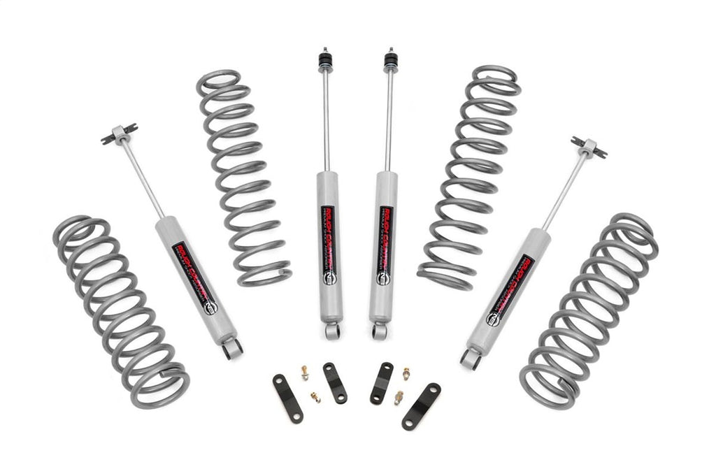 Rough Country PERF678 Suspension Lift Kit w/Shocks for Select Jeep Wrangler, Jeep Wrangler JK
