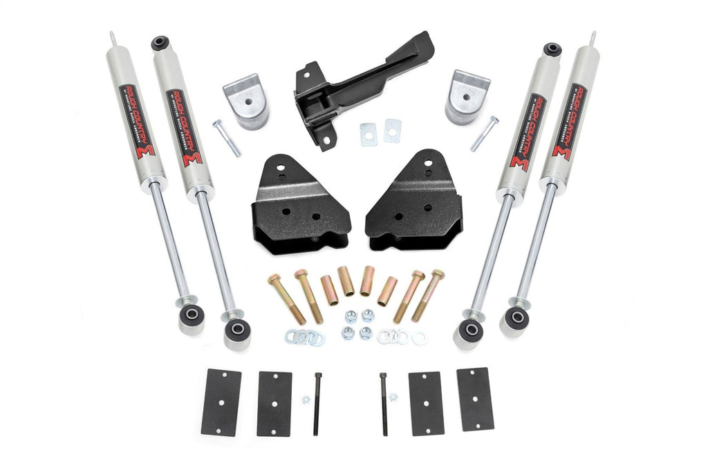 Rough Country 41340 Suspension Lift Kit w/Shocks for Select Ford F-250 Super Duty, Ford F-350 Super Duty