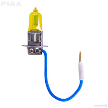 Load image into Gallery viewer, PIAA 12-13403 H3 Yellow Solar Replacement Bulb for Select AM General Hummer, Chevrolet Avalanche 1500, Chevrolet Avalanche 2500, Chevrolet Blazer, Chevrolet C1500, Chevrolet C1500 Suburban, Chevrolet C2500, Chevrolet C2500 Suburban, Chevrolet C3500,