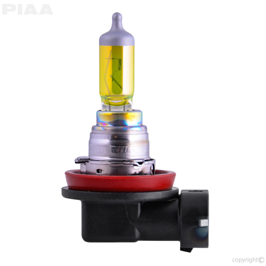PIAA 12-13416 H16 Yellow Solar Replacement Bulb for Select Lexus CT200h, Lexus ES300h, Lexus ES350, Lexus GS350, Lexus GS450h, Lexus RX350, Lexus RX450h, Mitsubishi Lancer, Mitsubishi Outlander, Mitsubishi Outlander Sport, Nissan Maxima, Smart Fortwo,
