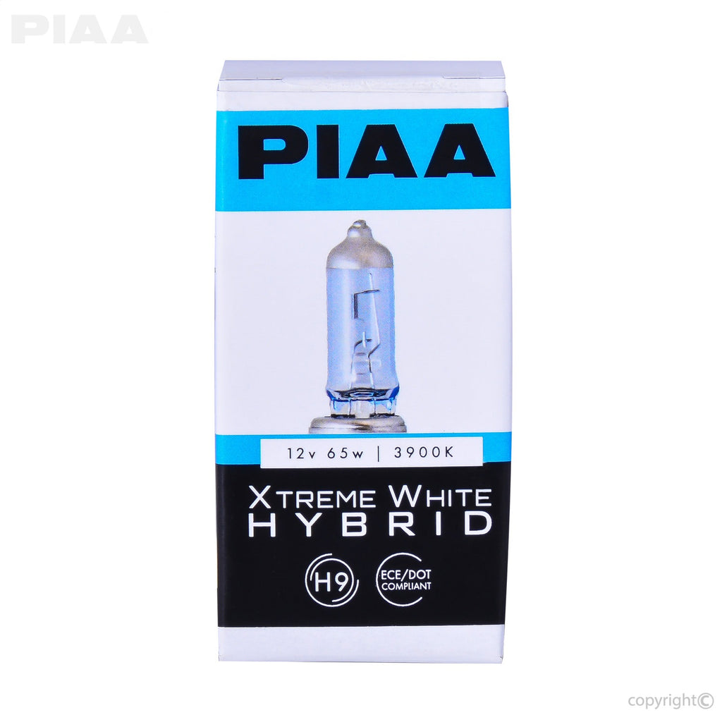 PIAA 13-10109 H9 Xtreme White Hybrid Replacement Bulb for Select Alfa Romeo 4C, Audi A4, Audi A5, Audi A5 Quattro, Audi Q5, Audi S4, Audi S5, Audi SQ5, Audi allroad, BMW 228i, BMW 320i, BMW 320i xDrive, BMW 323i, BMW 328i, BMW 328i xDrive, BMW 335d, BMW