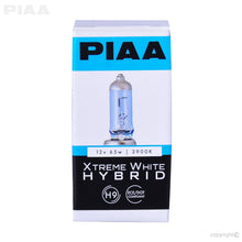 Load image into Gallery viewer, PIAA 13-10109 H9 Xtreme White Hybrid Replacement Bulb for Select Alfa Romeo 4C, Audi A4, Audi A5, Audi A5 Quattro, Audi Q5, Audi S4, Audi S5, Audi SQ5, Audi allroad, BMW 228i, BMW 320i, BMW 320i xDrive, BMW 323i, BMW 328i, BMW 328i xDrive, BMW 335d, BMW
