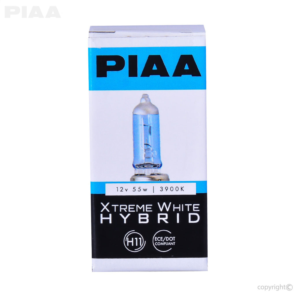 PIAA 13-10111 H11 Xtreme White Hybrid Replacement Bulb for Select Acura ILX, Acura MDX, Acura RDX, Acura RL, Acura TL, Acura TSX, Acura ZDX, Alfa Romeo Giulia, Audi A3, Audi A3 Quattro, Audi A4, Audi A4 Quattro, Audi A4 allroad, Audi A5, Audi A5 Quattro,