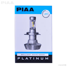 Load image into Gallery viewer, PIAA 16-17307 H7 Platinum LED Replacement Bulb for Select Audi A3, Audi A3 Quattro, Audi A4, Audi A4 Quattro, Audi A4 allroad, Audi A5, Audi A5 Quattro, Audi A6, Audi A6 Quattro, Audi A7 Quattro, Audi A8 Quattro, Audi Q5, Audi Q7, Audi RS5, Audi RS6,