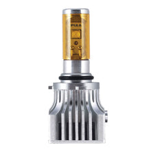 Load image into Gallery viewer, PIAA 17502 H8/H11/H16 LED Yellow Fog Light Replacement Bulb for Select Acura ILX, Acura MDX, Acura RDX, Acura RL, Acura RSX, Acura TL, Acura TSX, Acura ZDX, Audi A3, Audi A3 Quattro, Audi A4, Audi A4 Quattro, Audi A4 allroad, Audi A5 Quattro, Audi Q3,