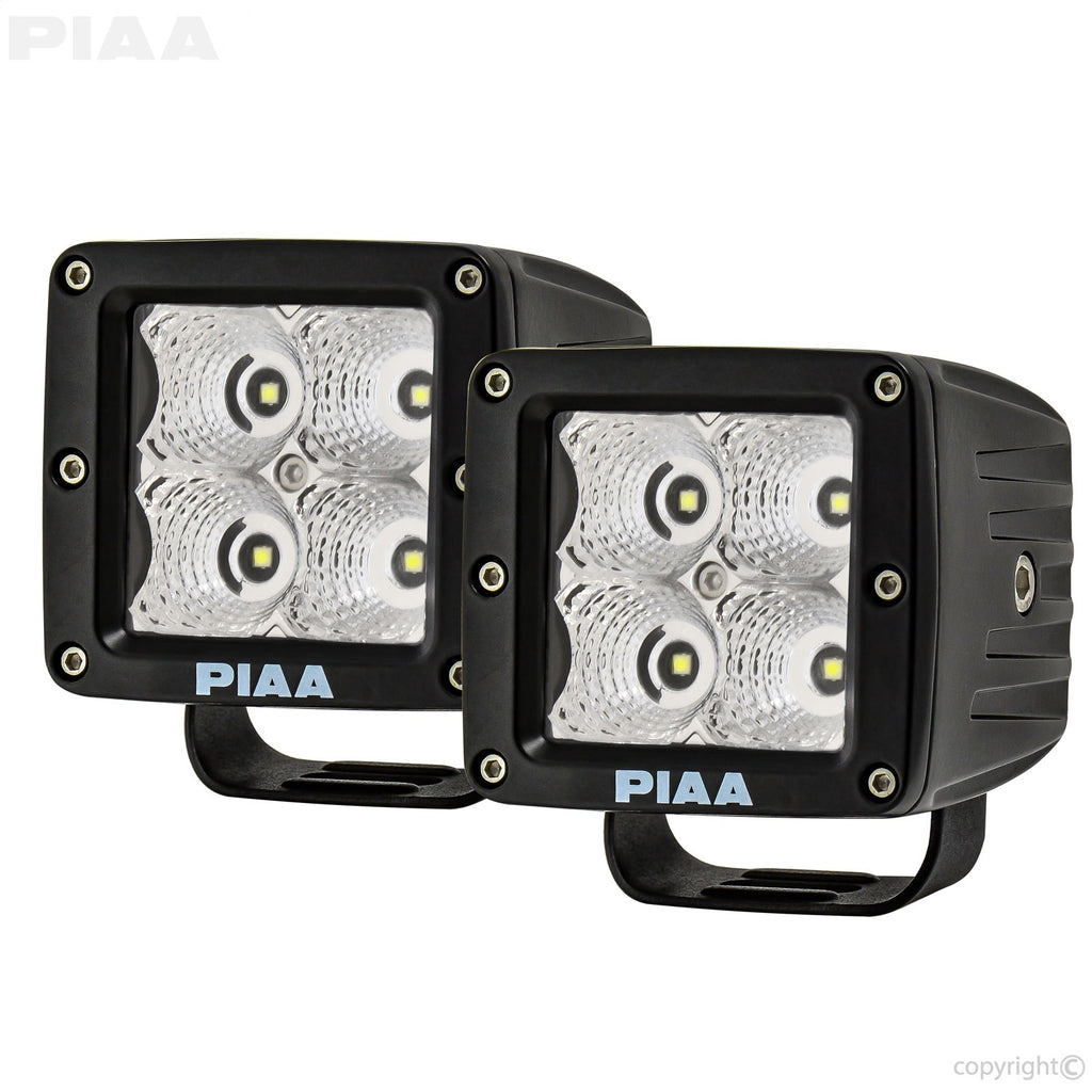 PIAA 26-76303 Powersport Quad Series LED Cube Light Kit