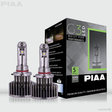 Load image into Gallery viewer, PIAA 26-17496 9006 G3 LED Bulb for Select Acura MDX, Acura NSX, Acura TL, Chrysler Crossfire, Chrysler PT Cruiser, Chrysler Sebring, Dodge Durango, Dodge Journey, Dodge Ram 1500, Dodge Ram 2500, Dodge Ram 3500, GMC Savana 1500, GMC Savana 2500, GMC