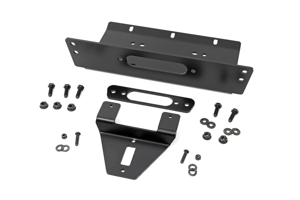 Rough Country 93164 Winch Mount System for Select Polaris Ranger 800 XP, Polaris Ranger 800 XP EPS, Polaris Ranger 800 XP EPS LE, Polaris Ranger 800 XP LE