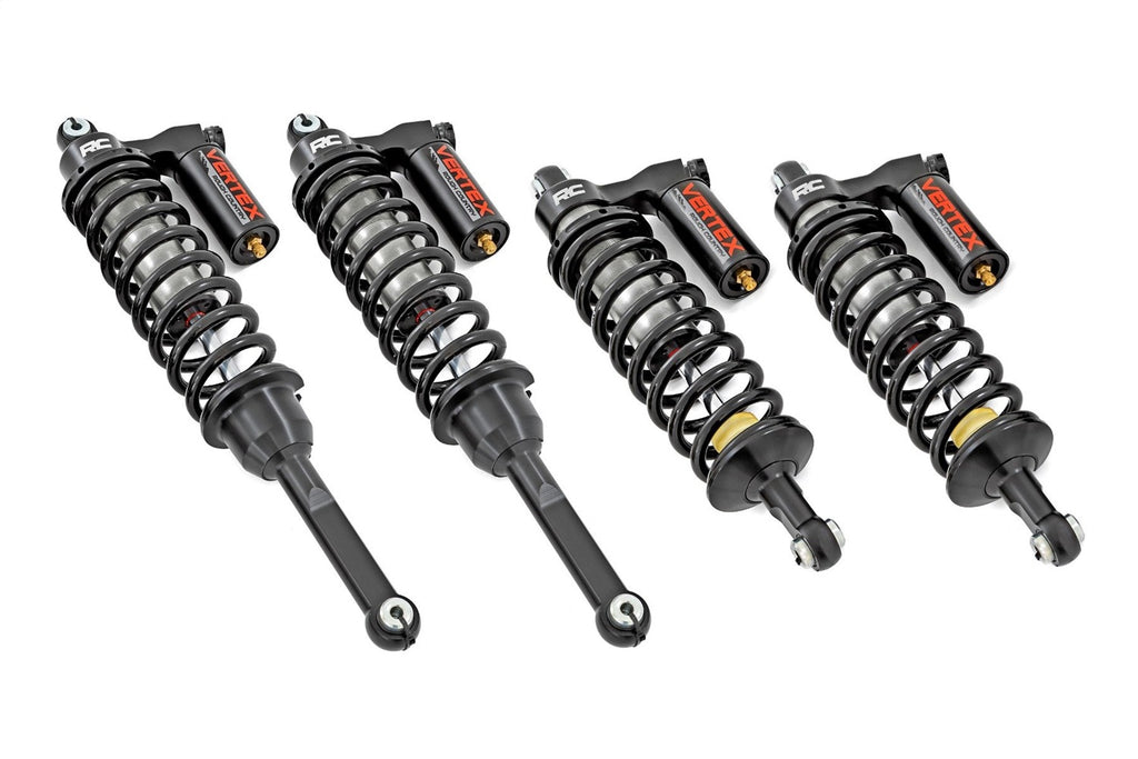 Rough Country 791001 Adjustable Vertex Coilovers for Select Polaris Ranger 1000, Polaris Ranger EPS, Polaris Ranger Premium, Polaris Ranger Premium + Winter Prep Package, Polaris Ranger 900 Crew, Polaris Ranger 900 Crew EPS, Polaris Ranger 900 Crew EPS