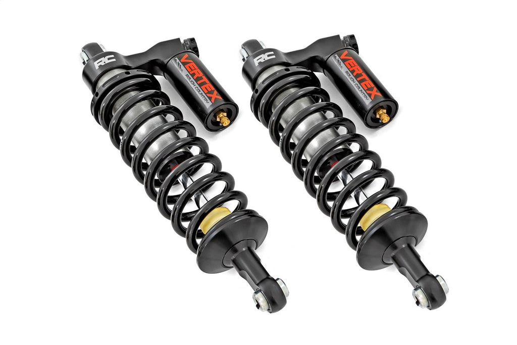 Rough Country 789001 Adjustable Vertex Coilovers for Select Polaris Ranger 1000, Polaris Ranger EPS, Polaris Ranger Premium, Polaris Ranger Premium + Winter Prep Package, Polaris Ranger 900 Crew, Polaris Ranger 900 Crew EPS, Polaris Ranger 900 Crew EPS