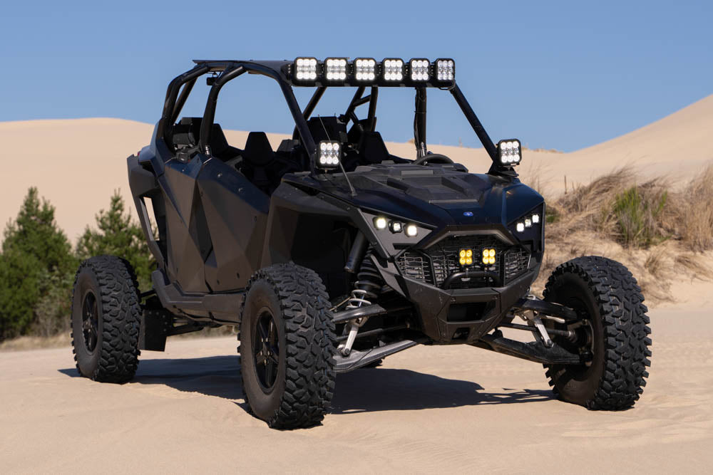 Diode Dynamics DD7656 Allows for installation of SS3 LED pods on bumper roll bars. for Select Polaris RZR PRO XP