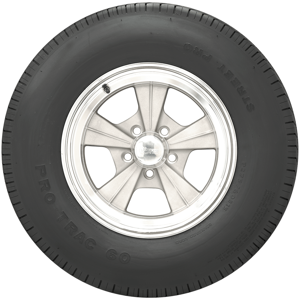 Coker 72000 P235/60B15 PRO-TRAC BIAS-BELTED for Select Chevrolet Camaro, Chevrolet Chevelle, DeLorean DMC 12, Dodge Challenger, Ford Mustang, Ford Ranger, Ford Torino, Jaguar XJS, Lotus Esprit, Pontiac Firebird