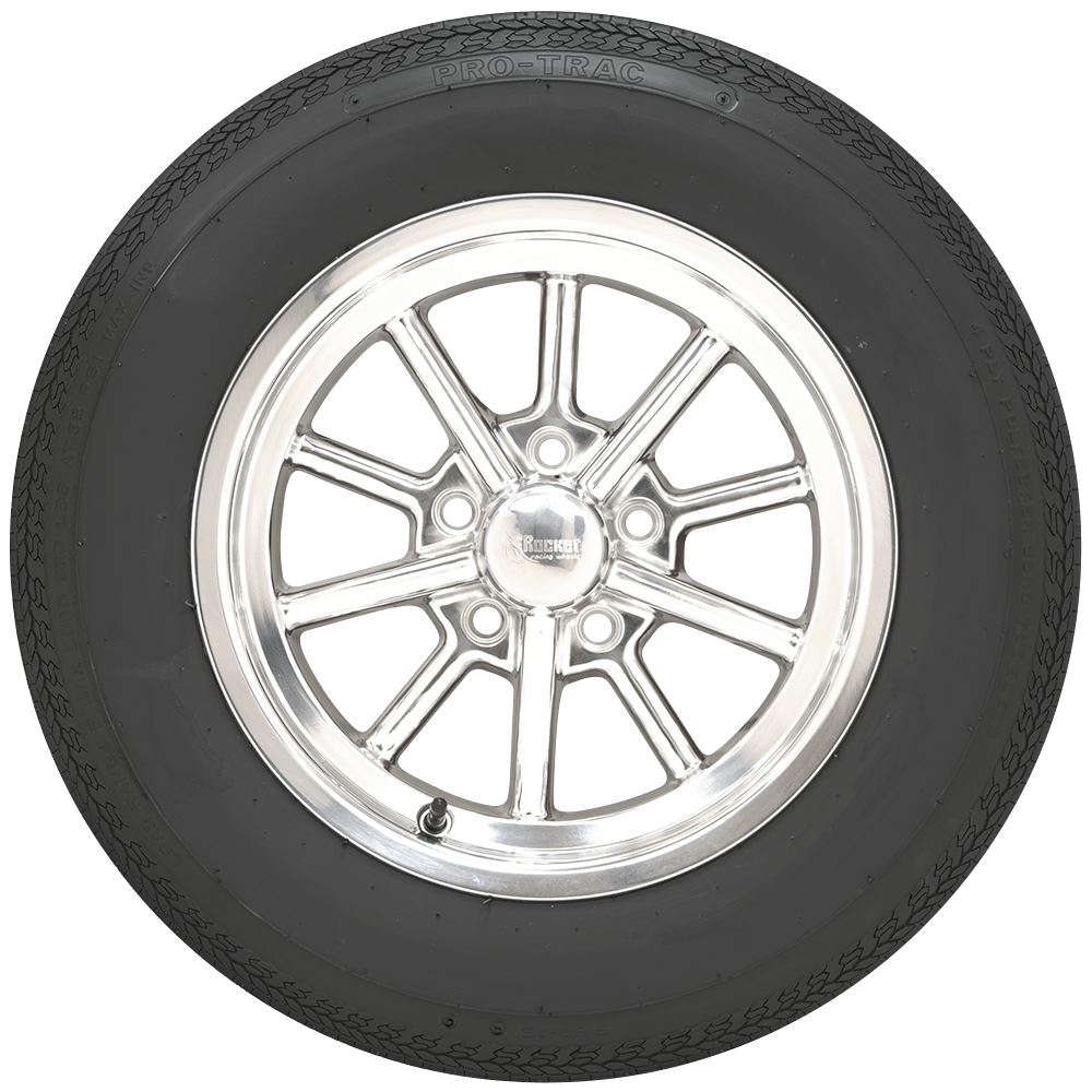 Coker 55515 560-15 PRO-TRAC BIAS-BELTED for Select Alfa Romeo Duetto 1600, Alfa Romeo Giulia, Austin A40, Austin Cambridge, Hillman Husky, Hillman Minx, Lancia Appia, MG MGA, MG TD, MG TF, Morgan 4/4 Series II, Morgan Plus Four, Morris Oxford, Opel