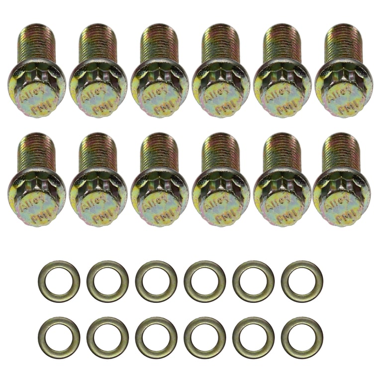 Manley 42292 Manley Int Manifold Bolt St, BOLTS-SBC 12-PT INT