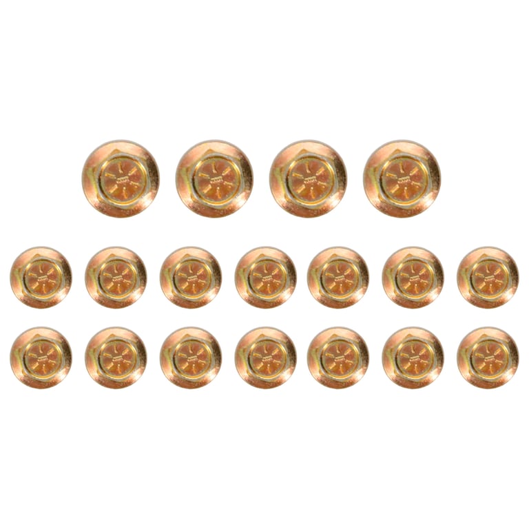 Manley 42189 Manley Oil Pan Bolt Set, BOLTS-SBC OIL PAN