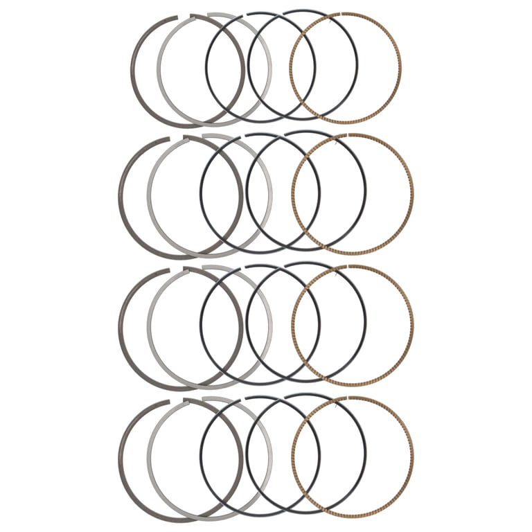 Manley 461000DT-4 Manley Piston Ring, RING-100mm 1.2mm,1.2mm,2.0mm W/TABS