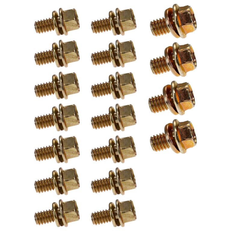 Manley 42189 Manley Oil Pan Bolt Set, BOLTS-SBC OIL PAN