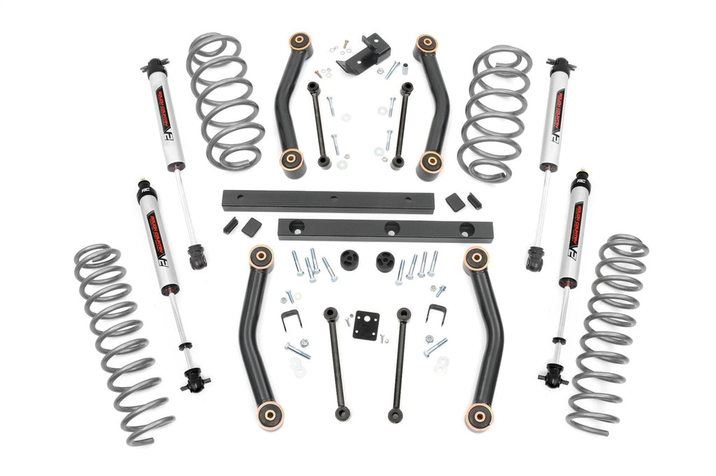 Rough Country 90670 Lift Kit-Suspension for Select Jeep TJ, Jeep Wrangler