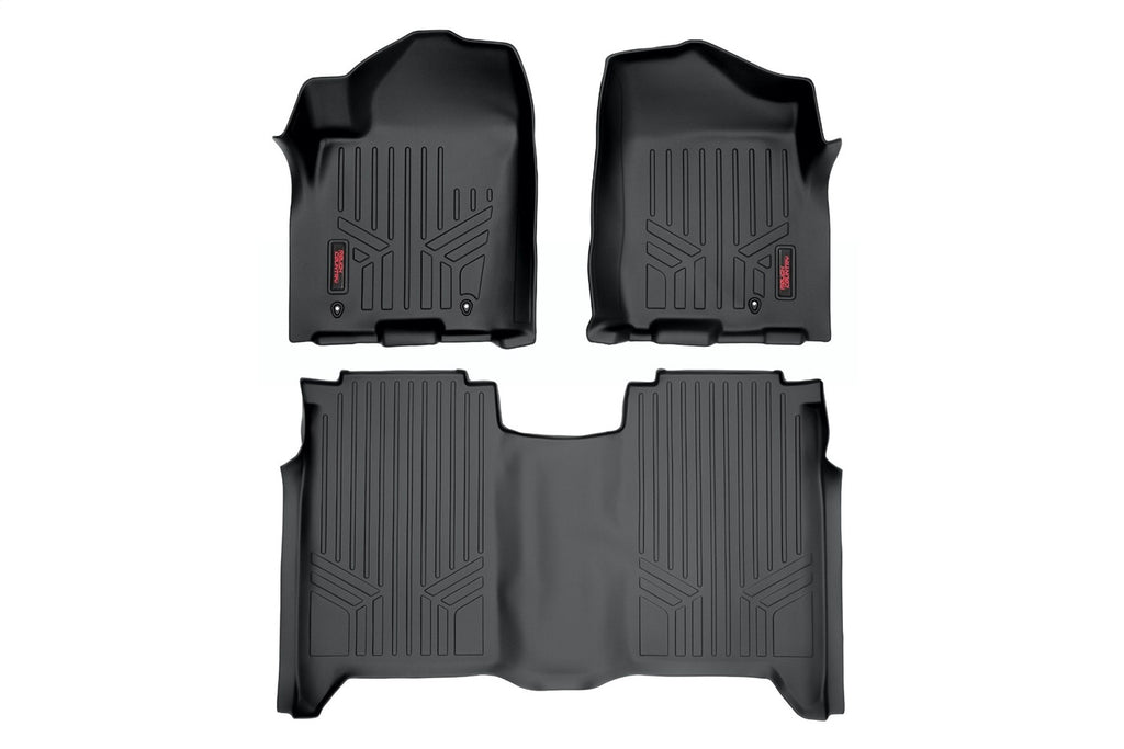 Rough Country M-81602 Heavy Duty Floor Mats for Select Nissan TITAN