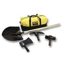 Load image into Gallery viewer, Hi-lift Jack HA-500 Versatile tool with a telescoping handle and 4 full-size implement heads.