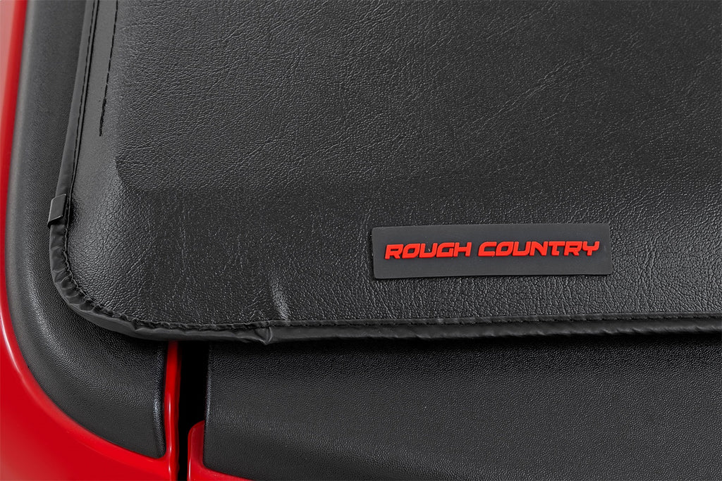 Rough Country 42319640 Soft Roll-Up Bed Cover for Select Dodge Ram 1500, Dodge Ram 2500, Ram 1500, Ram Classic, Ram