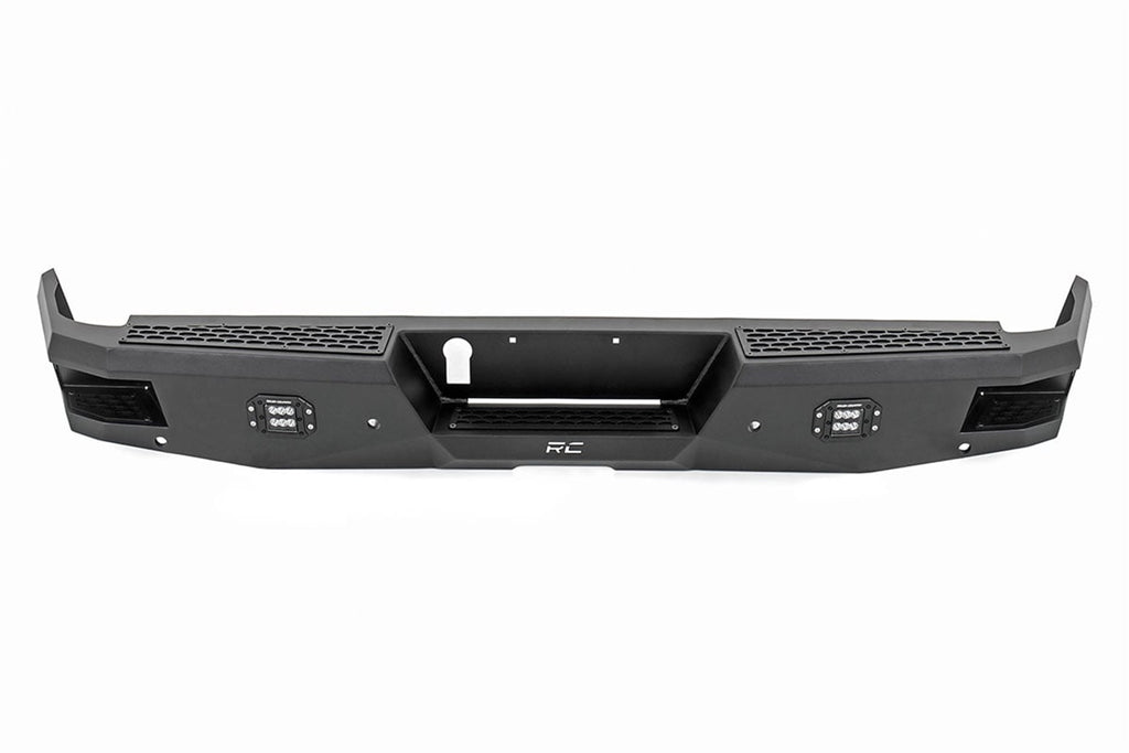 Rough Country 10786B LED Rear Bumper for Select Ram 2500, Ram