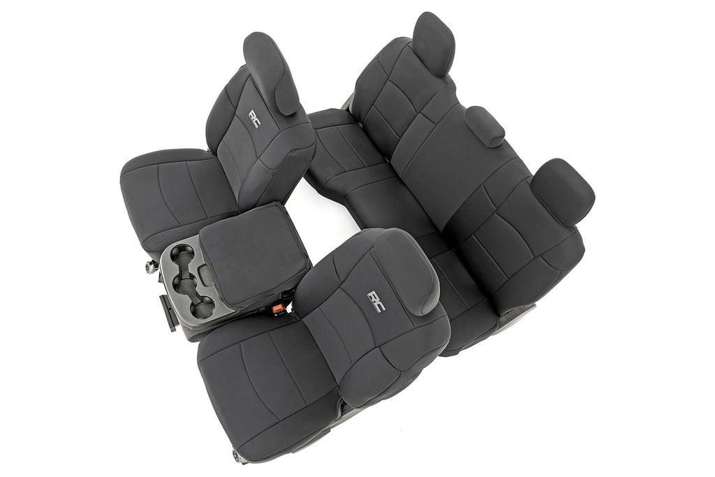 Rough Country 91043 Seat Cover Set for Select Ram