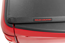 Load image into Gallery viewer, Rough Country 41207550A Soft Tri-Fold Tonneau Bed Cover for Select Chevrolet Silverado 1500, GMC Sierra
