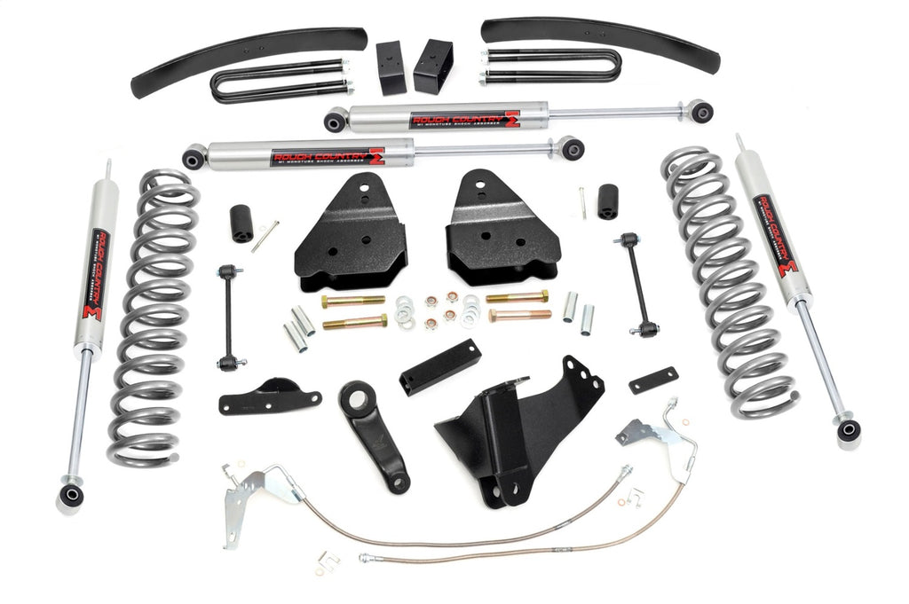 Rough Country 59440 Suspension Lift Kit w/Shocks for Select Ford F-250 Super Duty, Ford F-350 Super Duty