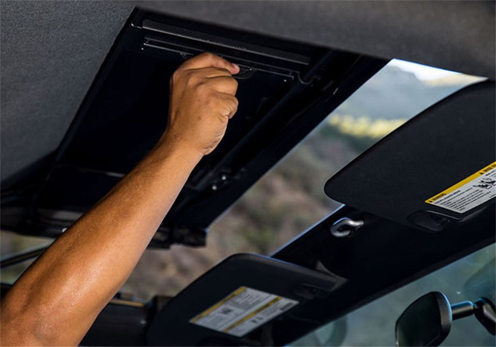 Rampage 990235 Trailview Tonneau Top for Select Jeep Wrangler, Jeep Wrangler JK