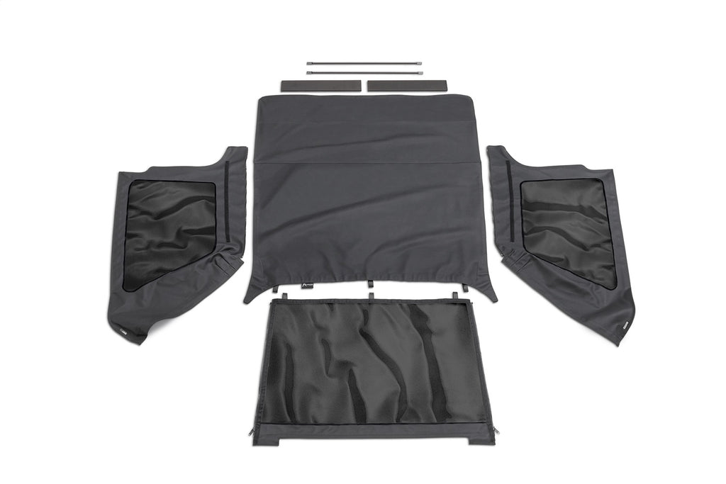 Rampage 109535 Frameless Soft Top Kit for Select Jeep TJ, Jeep Wrangler
