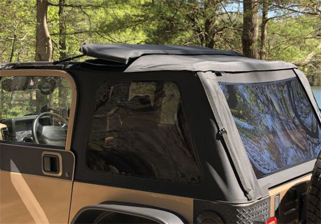 Rampage 139535 Trailview Frameless Soft Top for Select Jeep TJ, Jeep Wrangler