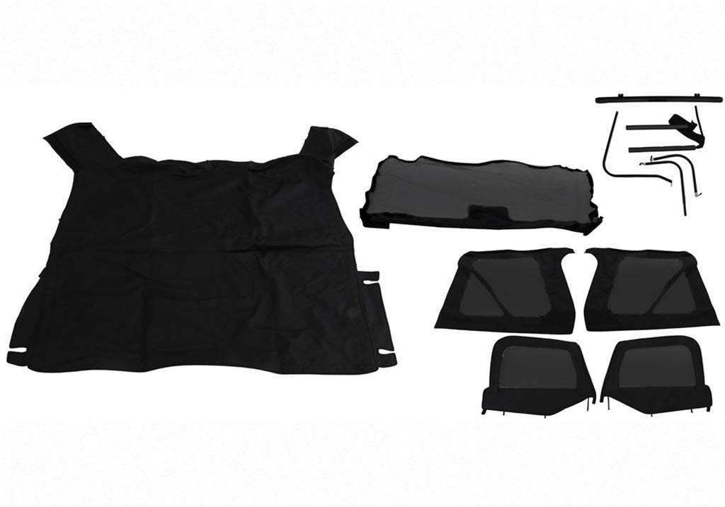 Rampage 68535 Complete Soft Top Kit for Select Jeep TJ, Jeep Wrangler