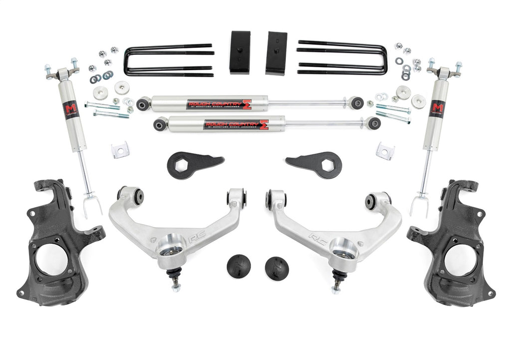 Rough Country 95740 Suspension Lift Kit for Select Chevrolet Silverado HD, Chevrolet Silverado HD, GMC Sierra HD, GMC Sierra HD