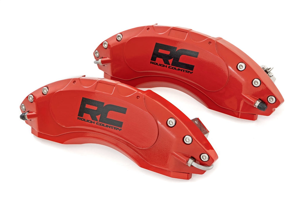 Rough Country 711422 Brake Caliper Covers for Select Jeep Wrangler