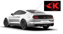 Load image into Gallery viewer, Kooks Custom Headers STICKER-025 K-Flame Sticker 4in.x4in. Red Vinyl Die Cut K-Flame logo