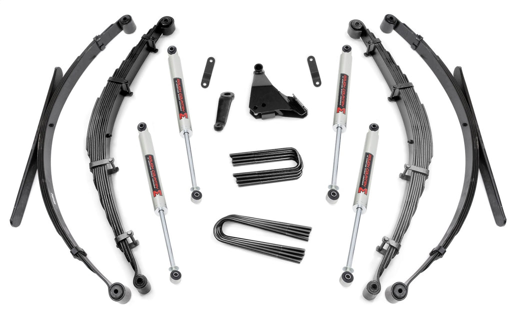 Rough Country 49740 Suspension Lift Kit w/Shocks for Select Ford F-250 Super Duty, Ford F-350 Super Duty