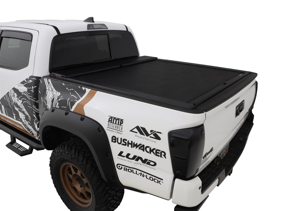 Roll N Lock LG530M M-Series-16-23 Tacoma Crew Cab; 5ft. w/out Trail Special Edition Storage Boxes for Select Toyota Tacoma