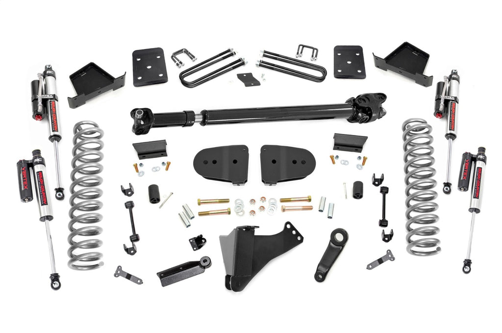 Rough Country 43951 Suspension Lift Kit w/Shocks for Select Ford F-250 Super Duty, Ford F-350 Super Duty