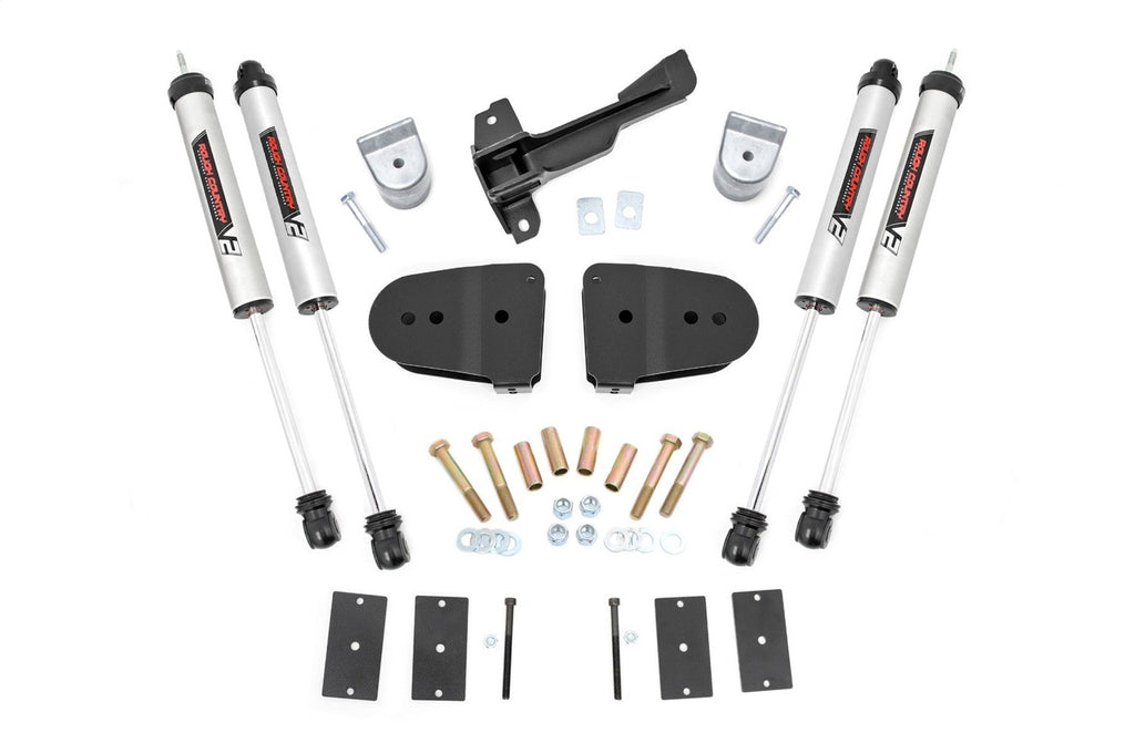 Rough Country 44270 Suspension Lift Kit w/Shocks for Select Ford F-250 Super Duty, Ford F-350 Super Duty