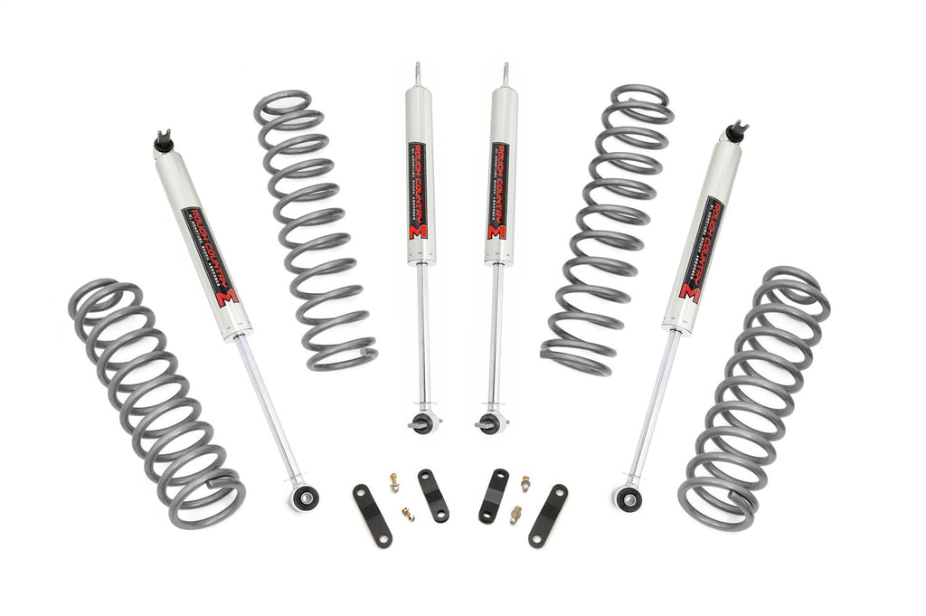 Rough Country 67940 Suspension Lift Kit w/Shocks for Select Jeep Wrangler, Jeep Wrangler JK