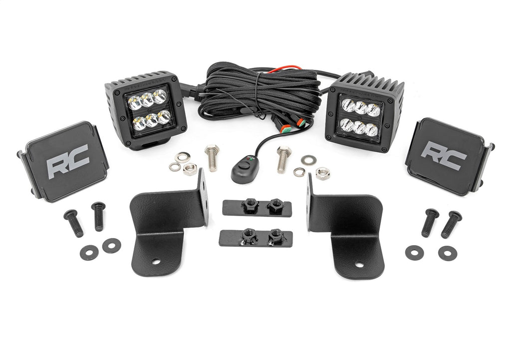 Rough Country 93082 Black Series LED Kit for Select Polaris Ranger 1000, Polaris Ranger EPS, Polaris Ranger Premium, Polaris Ranger Crew 1000, Polaris Ranger Crew Premium, Polaris Ranger Crew XP High Lifter Edition, Polaris Ranger Crew XP NorthStar
